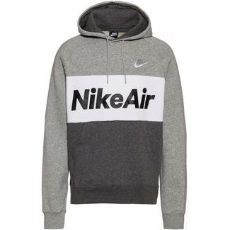 Nike NSW Air Hoodie Herren dark grey heather-white-white