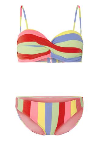 Chiemsee Bikini Bikini Set Damen Red/Lt Grn STR