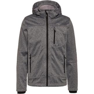 CMP Softshelljacke Herren NERO MEL.-GREY