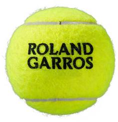 Rückansicht von Wilson Roland Garros Official 4 Tennisball yellow