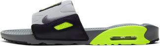 Nike Air Max 90 Badelatschen Herren smoke grey-smoke grey-volt-black