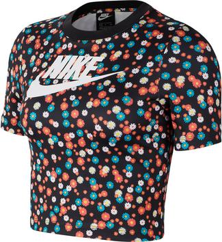 Nike Heritage T-Shirt Damen black-white