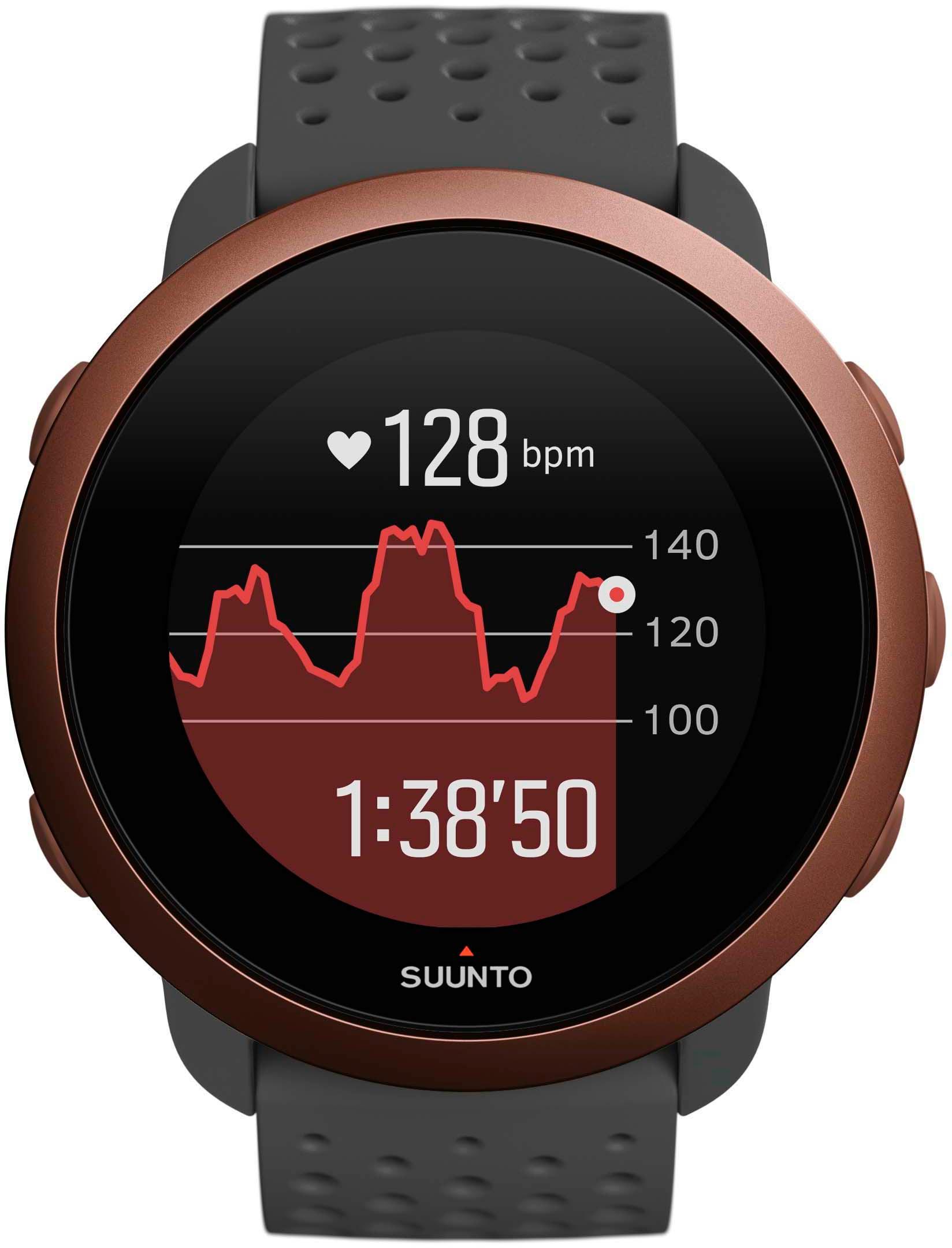 Suunto SUUNTO 3 Sportuhr slate grey copper im Online Shop von SportScheck kaufen