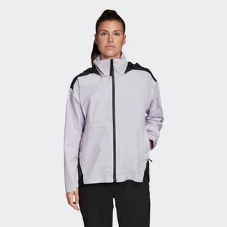 adidas Urban RAIN.RDY Regenjacke Funktionsjacke Damen Purple Tint / Black