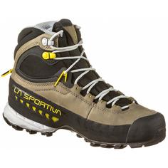 Rückansicht von La Sportiva GTX TX 5 Wanderschuhe Damen clay-celery