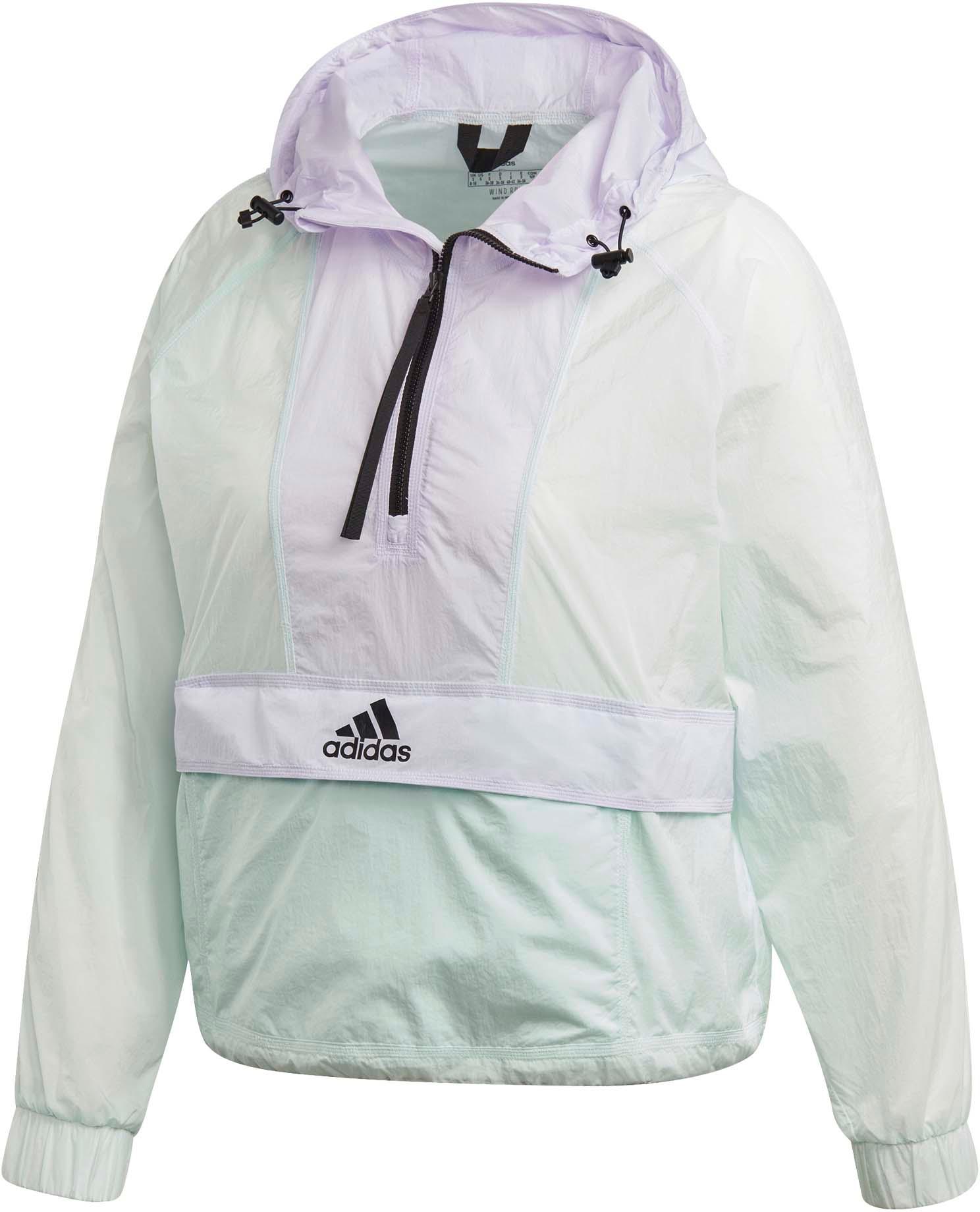 cropped adidas windbreaker