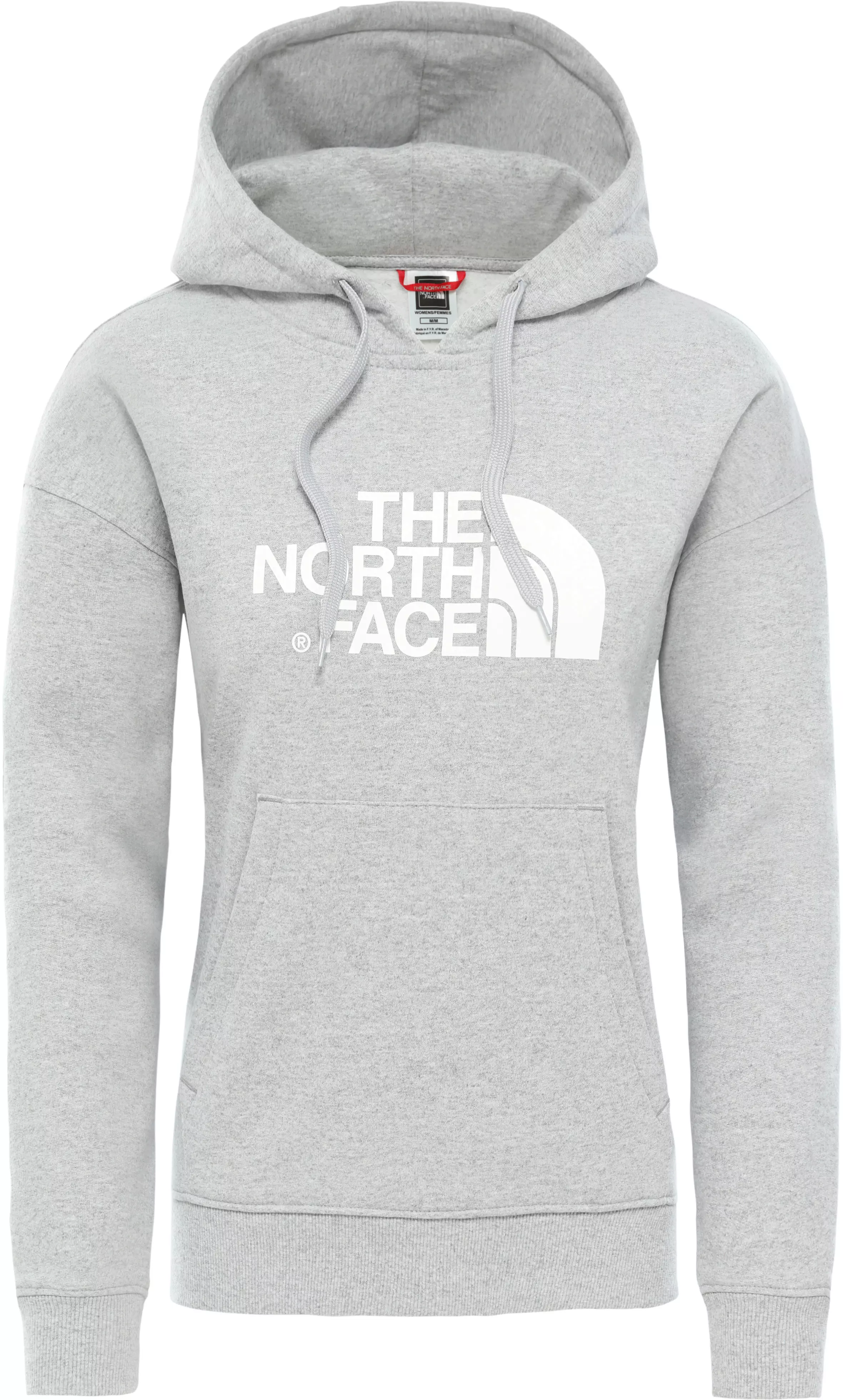 The North Face Drew Peak Hoodie Damen Tnf Light Grey Heather Tnf White Im Online Shop Von Sportscheck Kaufen