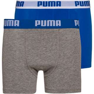 PUMA BASIC Boxershorts Kinder blue-grey