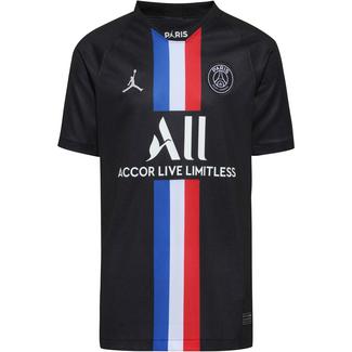Nike Paris Saint-Germain-Jordan 19/20 4th Fu&szlig;balltrikot Kinder black-white
