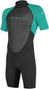 O'NEILL Reactor-2 2 Neoprenanzug Kinder - black-lightaqua