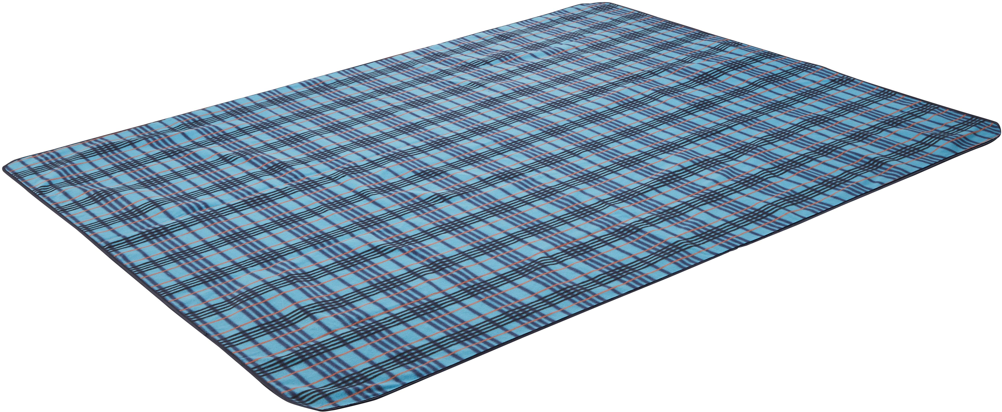 McKinley Camping-Decke Picnic Rug Striped Decke bluepetrol im