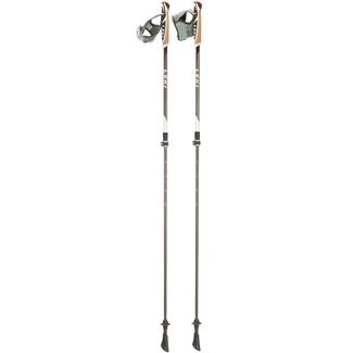 LEKI Instructor Lite Nordic Walking-Stock schwarz-wei&szlig;-hellanthrazit-orange