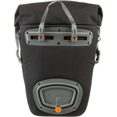 Rückansicht von VAUDE Road Master Roll-It Fahrradtasche black uni