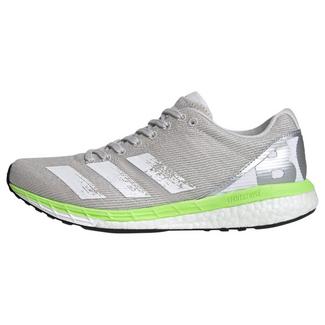 adidas Adizero Boston 8 Schuh Laufschuhe Damen Grey One / Cloud White / Signal Green
