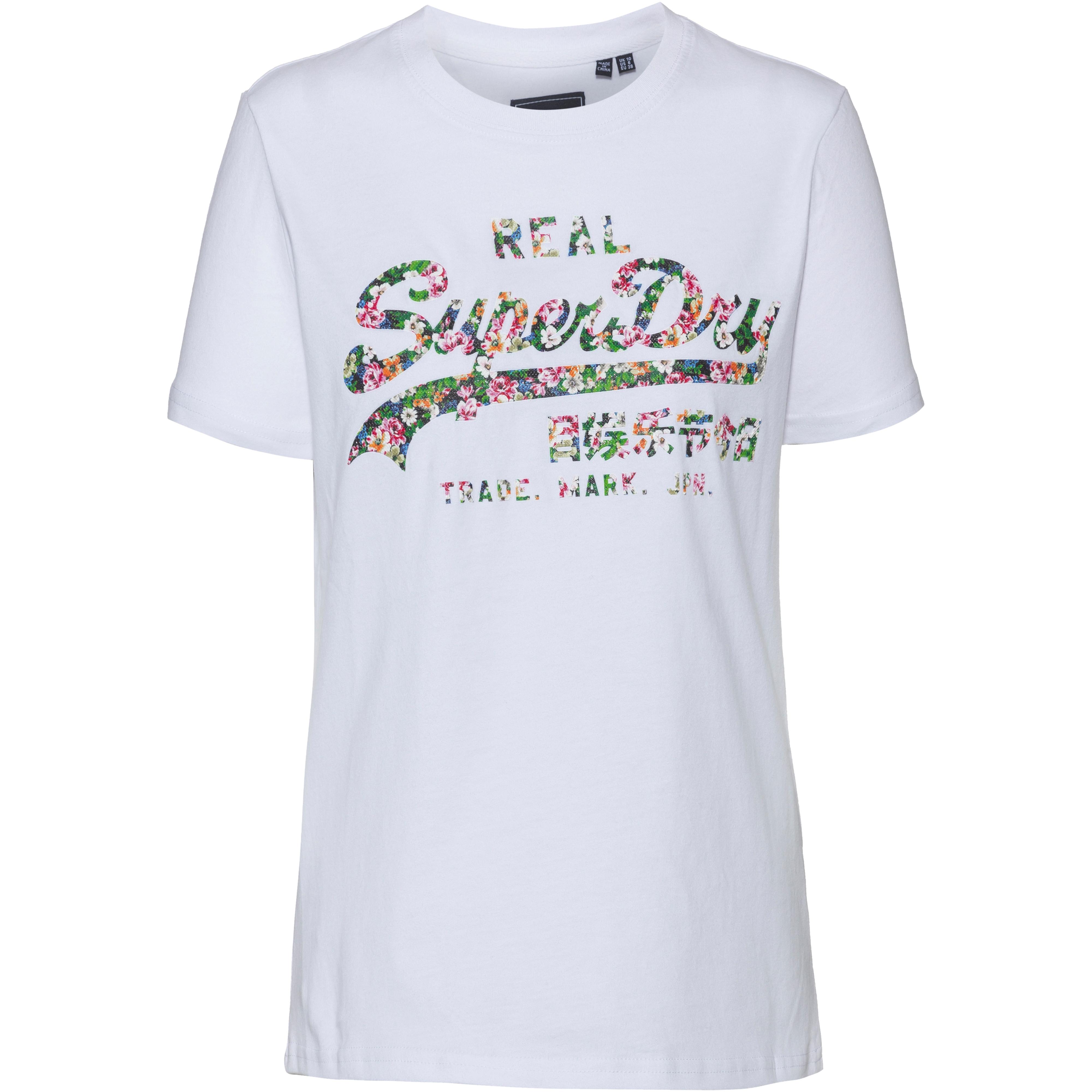 Superdry T Shirt Damen Optic Im Online Shop Von Sportscheck Kaufen