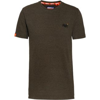 Superdry T-Shirt Herren desert olive space dye