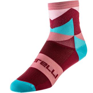 castelli UNLIMITED W SOCK Sportsocken Damen sangria