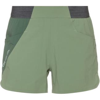 ORTOVOX Merino Piz Selva Light Funktionsshorts Damen green isar