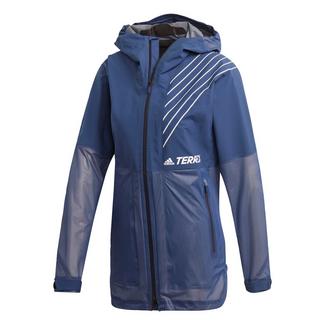 adidas TERREX 3-Layer Zupahike Regenjacke Funktionsjacke Damen Blau