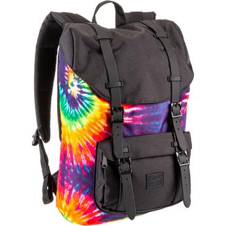 Herschel Rucksack Little America Mid-Volume Daypack rainbow tie dye