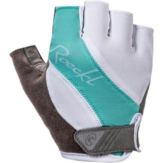 Roeckl Donna Fahrradhandschuhe Damen wei&szlig;/t&uuml;rkis