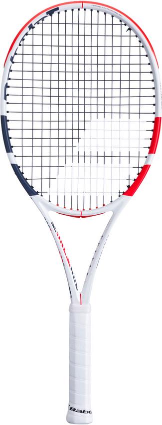 Babolat Pure Strike 100 Tennisschl&auml;ger white-red-black