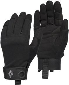 Rückansicht von Black Diamond Crag Gloves Kletterhandschuhe black