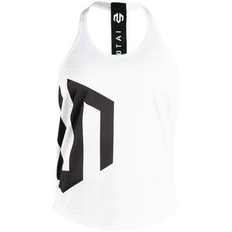 MOROTAI Brand Stringer Funktionstop Damen Wei&szlig;