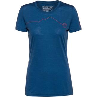 ORTOVOX Merino 120 Tec Top Funktionsshirt Damen night blue