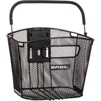 Basil Bold Front KF Fahrradkorb - schwarz