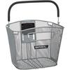 Basil Bold Front KF Fahrradkorb - silber