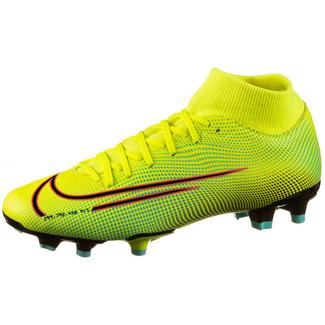 Nike MERCURIAL SUPERFLY 7 ACADEMY MDS FG/MG Fu&szlig;ballschuhe lemon venom-black-aurora green