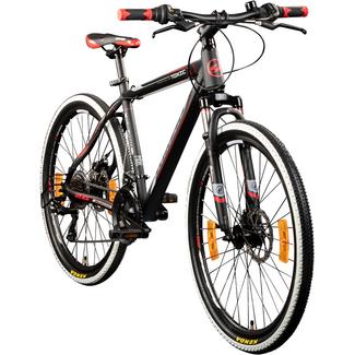 Galano Toxic 26 Zoll Mountainbike Hardtail MTB MTB Hardtail schwarz/rot