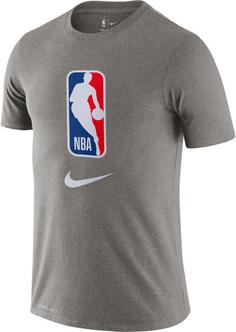 Nike NBA T-Shirt Herren darkgrey heather