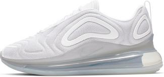 Nike Air Max 720 Sneaker Damen white-white-mtlc platinum-pure platinum
