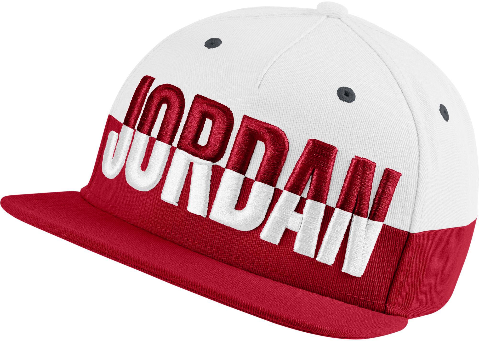 rote jordan cap