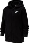 Nike NSW CLUB Sweatjacke Jungen - black-black-white