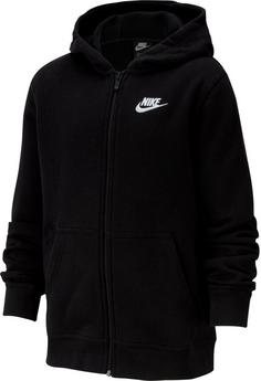 Nike NSW CLUB Sweatjacke Kinder black-black-white