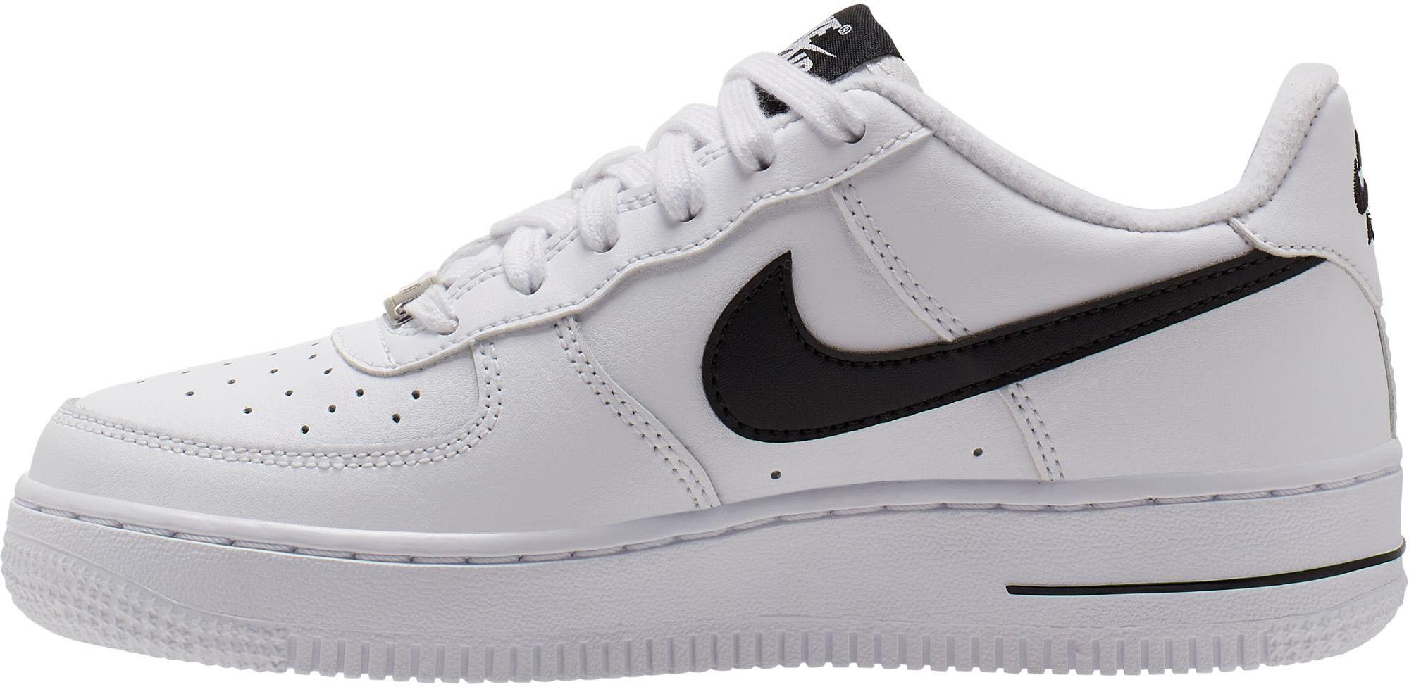 women's nike air force 1 white and black
