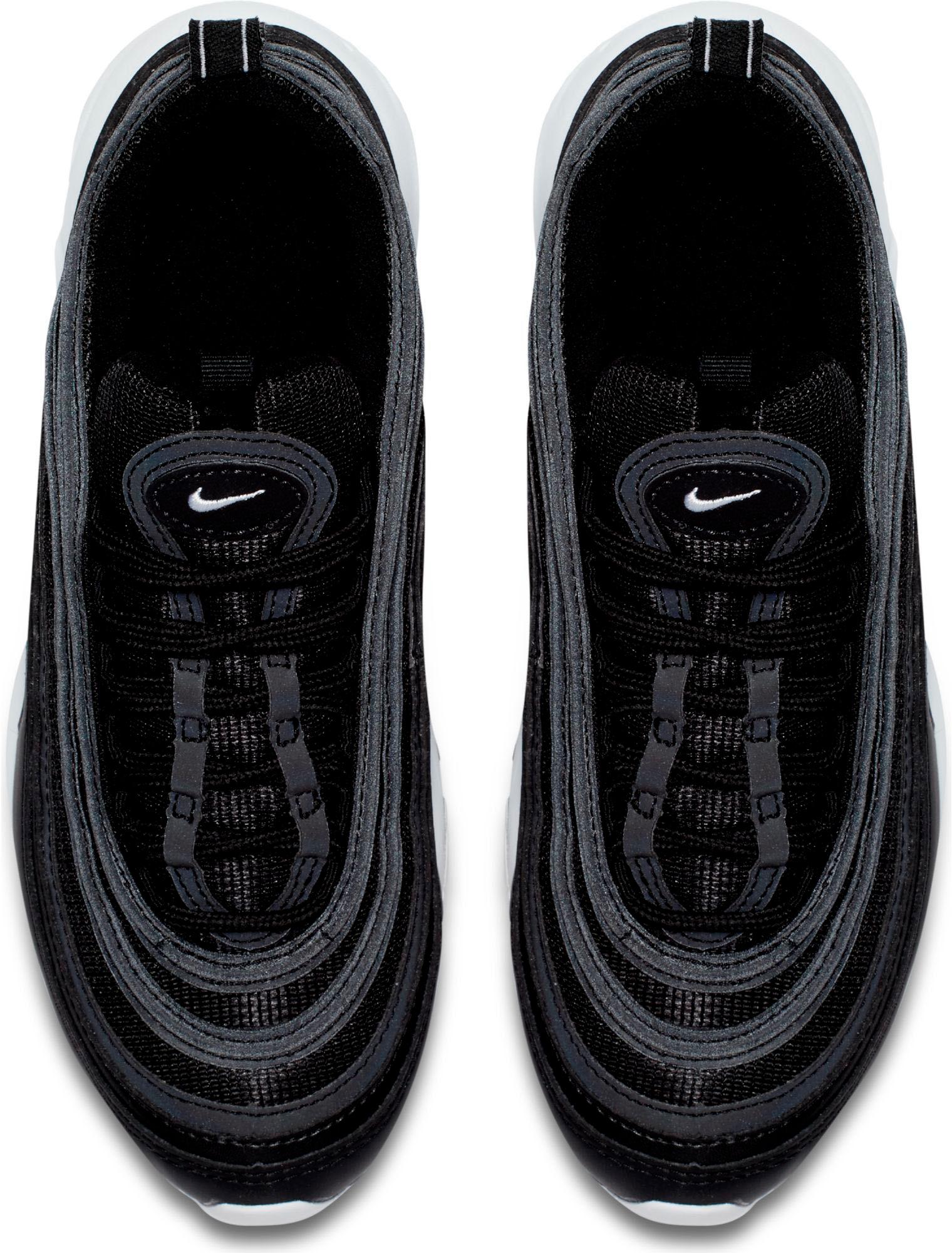 nike 97 black and white junior