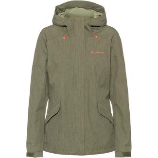 VAUDE Rosemoor Regenjacke Damen cedar wood