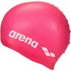Arena Classic Silicone Badekappe Kinder - fuxia-white