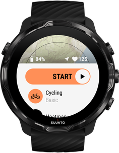 Rückansicht von Suunto SUUNTO 7 Sportuhr black​