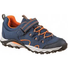 Rückansicht von MEINDL Lucca Junior Wanderschuhe Kinder marine-orange