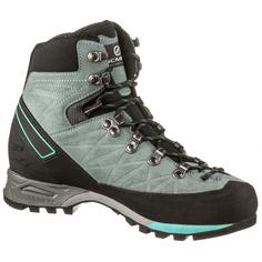 Rückansicht von Scarpa Marmolada Pro HD Alpine Bergschuhe Damen conifer-ice green