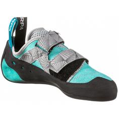 Rückansicht von Scarpa Origin Kletterschuhe Damen maldive-black