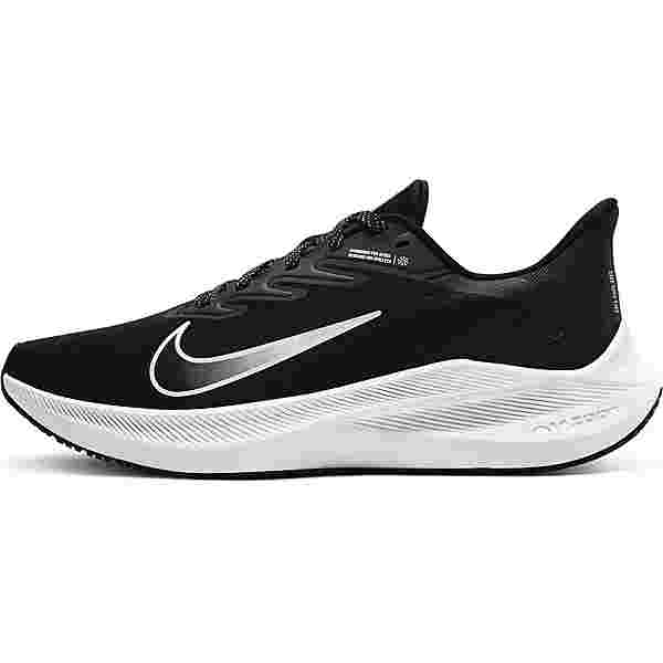 Nike Zoom Winflo 7 Laufschuhe Damen black-white-anthracite