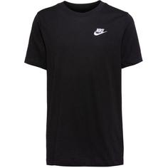Nike NSW FUTURA T-Shirt Kinder black-white
