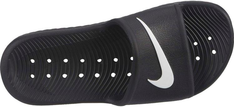Nike Nike Kawa Shower Badelatschen Kinder - black-white - 0 | SportScheck