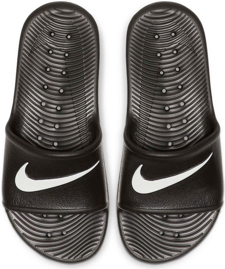 Nike Nike Kawa Shower Badelatschen Kinder - black-white - 1 | SportScheck